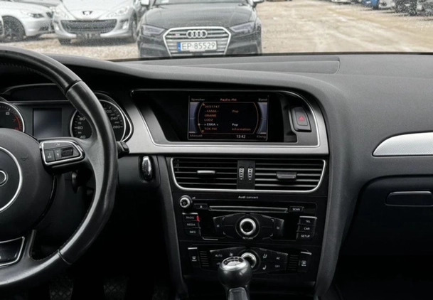 Audi A4 cena 42900 przebieg: 179000, rok produkcji 2012 z Krzepice małe 704